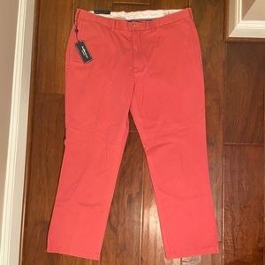 NWT Salmon Polo Ralph Lauren Pants Classic Fit 44x32